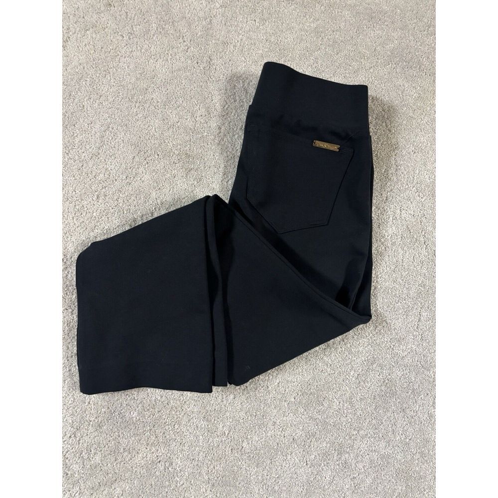 lilly pulitzer mia‎ cropped flare pants Black Xs Trouser Work